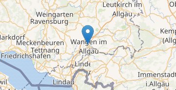 Map Wangen im Allgäu