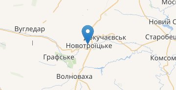 地图 Novotroitske (Donetska obl.)
