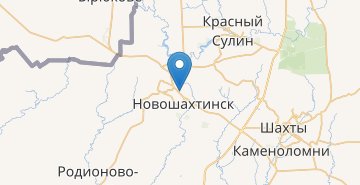 地图 Novoshakhtinsk