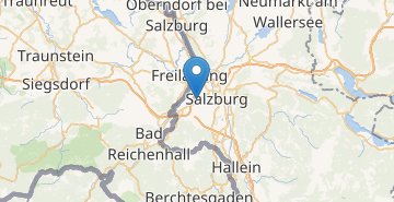 Mapa Salzburg Airport
