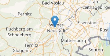 地图 Wiener Neustadt