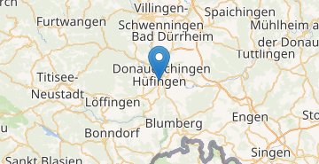 Карта Хюфинген