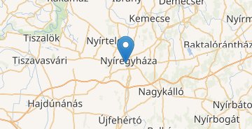 地图 Nyiregyhaza
