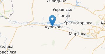 Карта Курахово