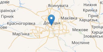 Map Donetsk