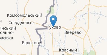 Map Gukovo