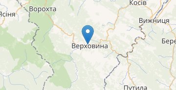 Карта Верховина (Ивано-Франковская обл.)