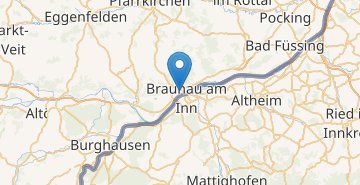 地图 Simbach am Inn