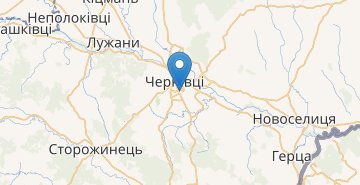 地图 Chernivtsi