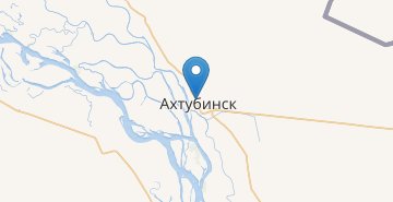 Mapa Akhtubinsk