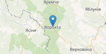 Map Vorokhta
