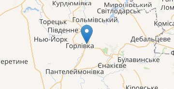 地图 Gorlivka