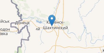 Map Kamensk-Shakhtinsky
