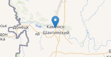 Мапа Каменськ-Шахтинський