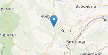地图 Sheshory (Ivano-Frankivska obl)