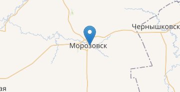 Mapa Morozovsk