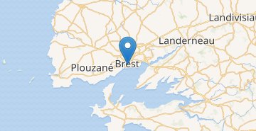 Mapa Brest