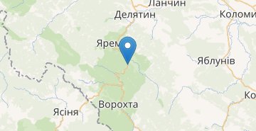 Карта Микуличин