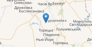 地图 Makiivka (Donetska obl.)