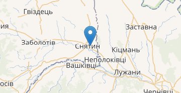 Мапа Снятин