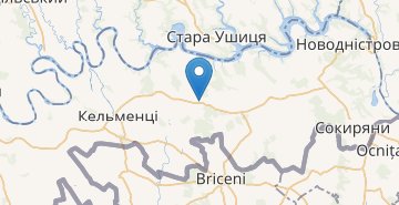 Mapa Ivanivtsi (Chernivetska obl.)