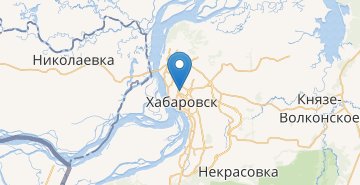 地图 Khabarovsk