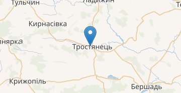 Map Trostyanets (Trostyanetskiy r-n)