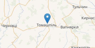 Mapa Tomashpil