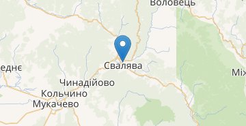 地图 Svaliava