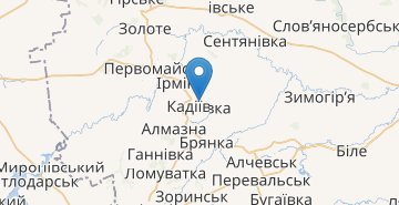 Mapa Stakhanov