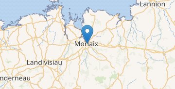Mapa Morlaix