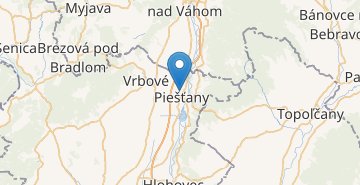 Карта Пьештяны