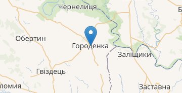 Mapa Gorodenka