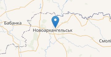 Карта Новоархангельск