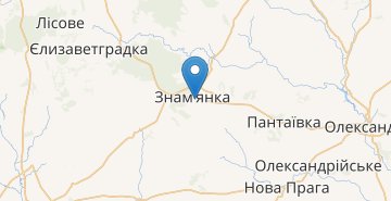Map Znamianka