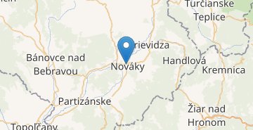地图 Nováky