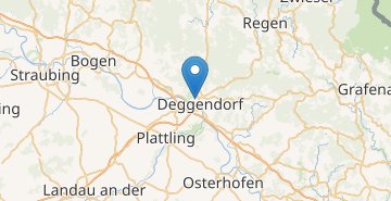 地图 Deggendorf