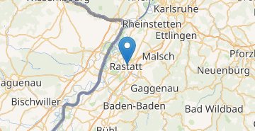 地图 Rastatt