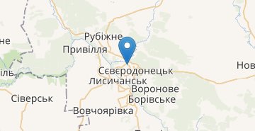 Map Sievierodonetsk