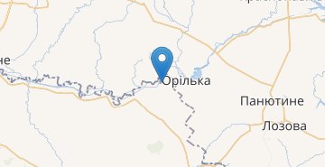 地图 Terny (Dnipropetrovska obl.)