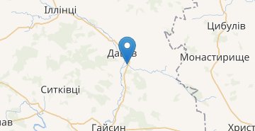 Карта Каменногорка (Ильинецкий р-н)