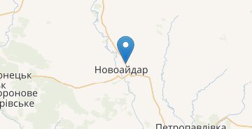 Мапа Новоайдар (Новоайдарський р-н)