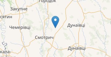 Mapa Lysohirka (Dunayevetskyy r-n)