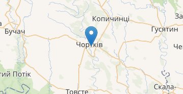 Map Chortkiv
