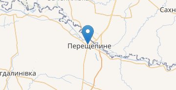 Map Pereschepyne