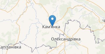 Map Kamianka (Cherkaska obl.)