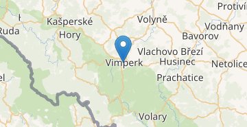 地图 Vimperk