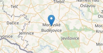 Мапа Моравске-Будеёвице