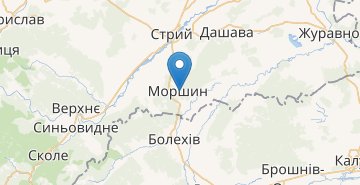Карта Моршин