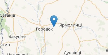 Map Zhyshcynytsi